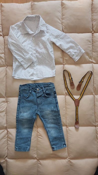Набор (сорочка джинси )