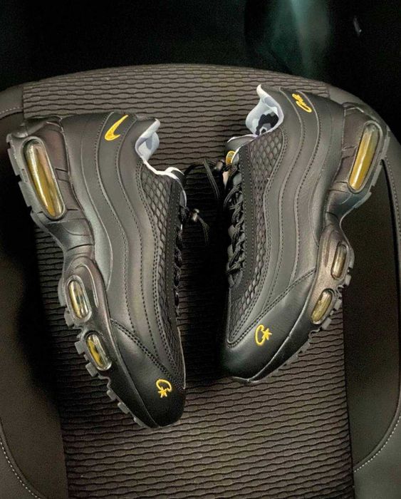 Кросівки Nike Air Max 95 x Corteiz найк еір макс кортез чорні