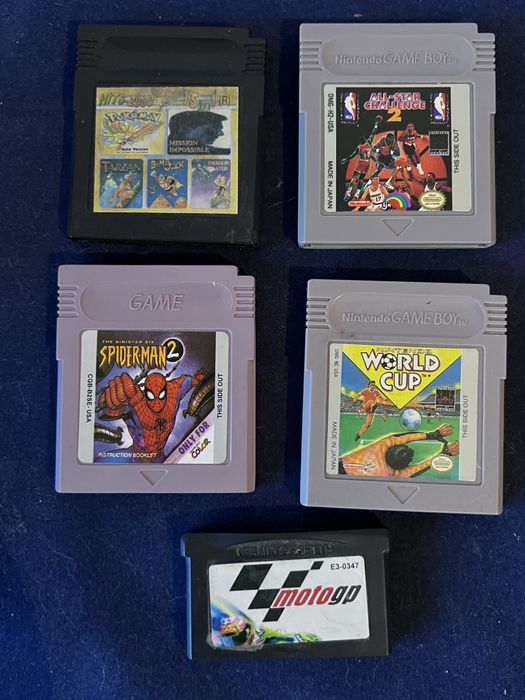 Gameboy advance sp e jogos