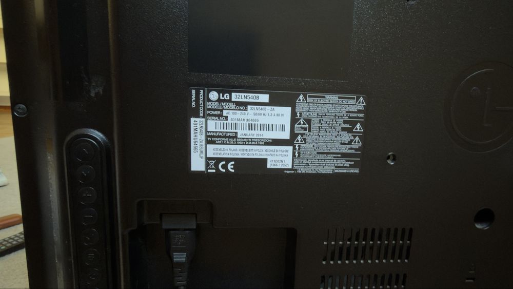 Lg 32 polegadas