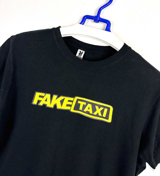 Koszulka FAKE TAXI t-shirt czarny unisex r. S