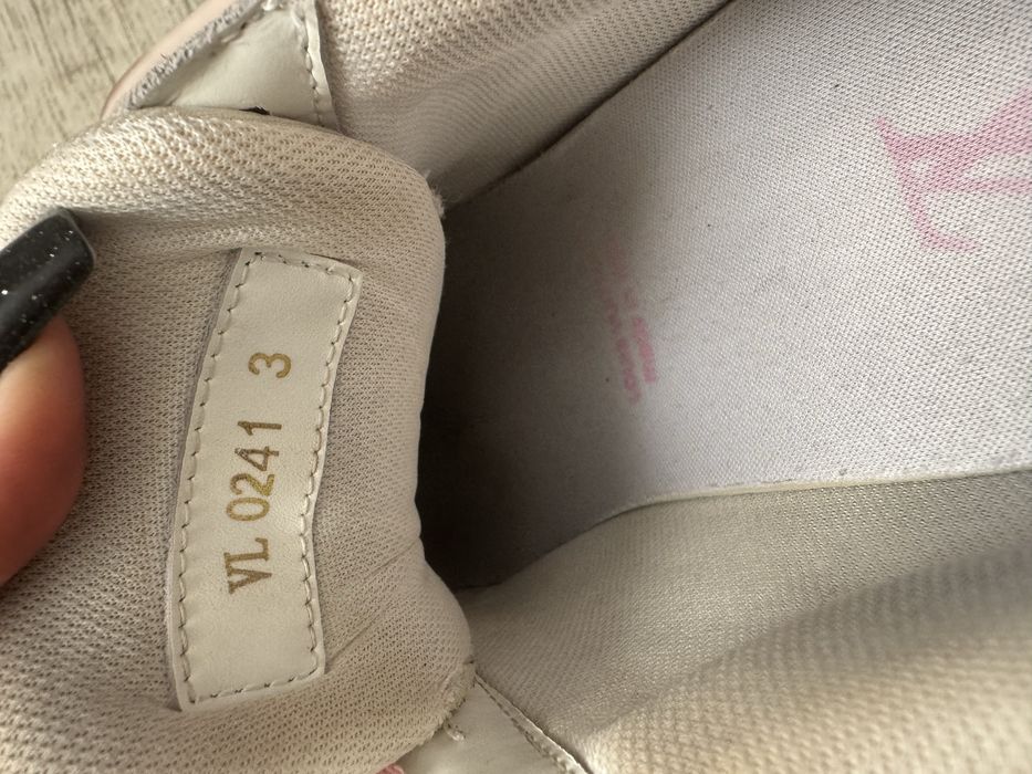 Louis Vuitton LV Trainer Sneakers White Pink, ( 36 р ) 23.5 см