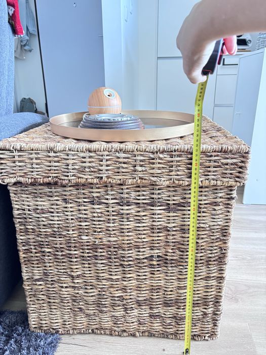 Cesto/mesa de apoio 54*54 cm. Excelente qualidade