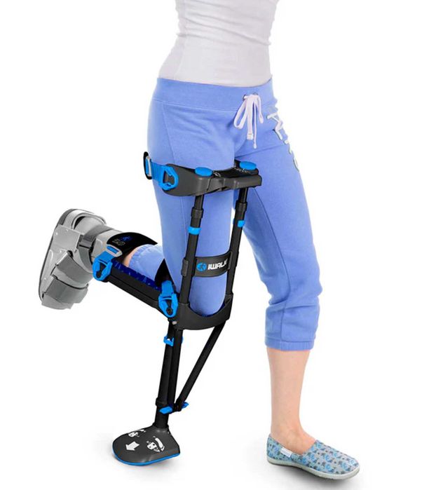 (Novo) Muleta mãos-livres - iWALK, mobilidade sem dor