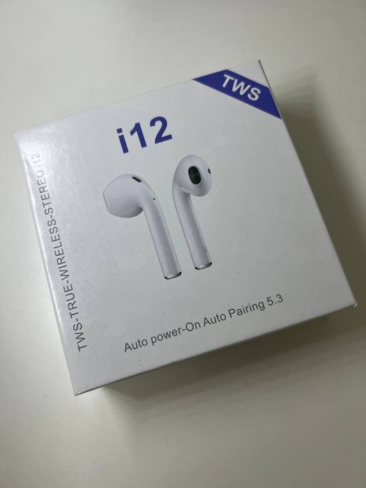 Бездротові навушники і12 TWS Bluetooth 5.3