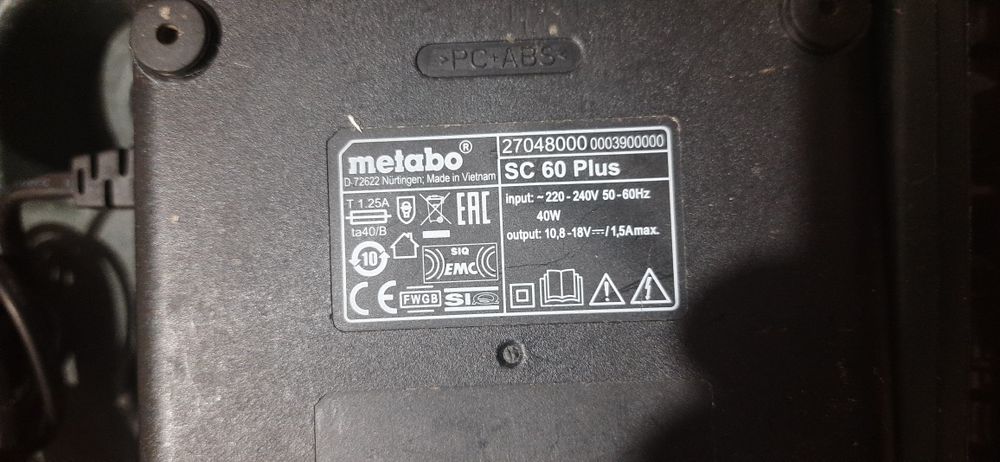 Шуруповерт Метабо BS 18