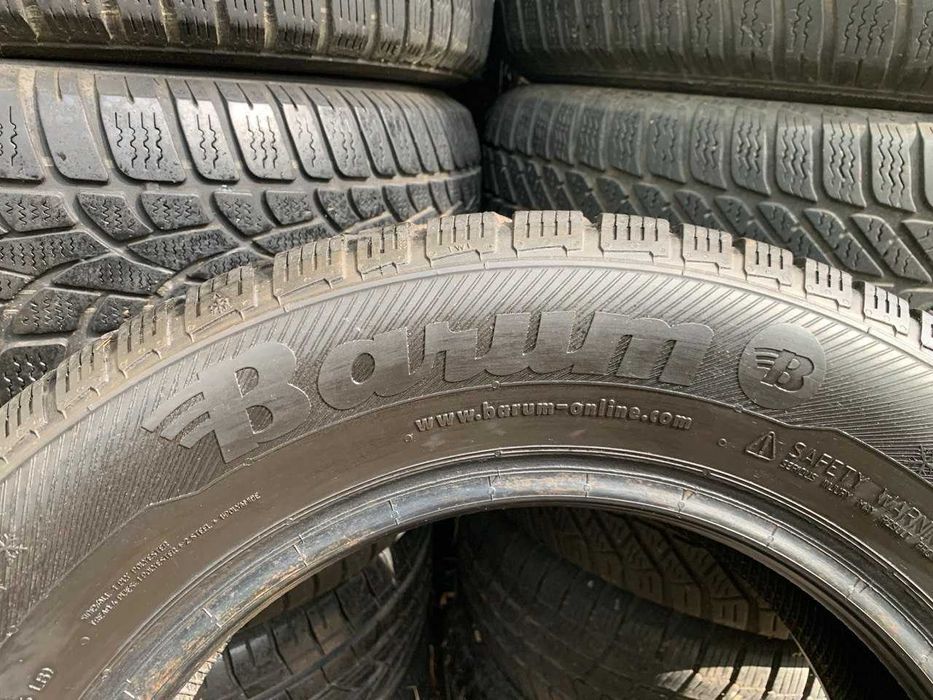 Резина 2 шт.б/у Barum Polaris 3 195 65 r15 91T 5.7 mm колеса шини зимові вживане