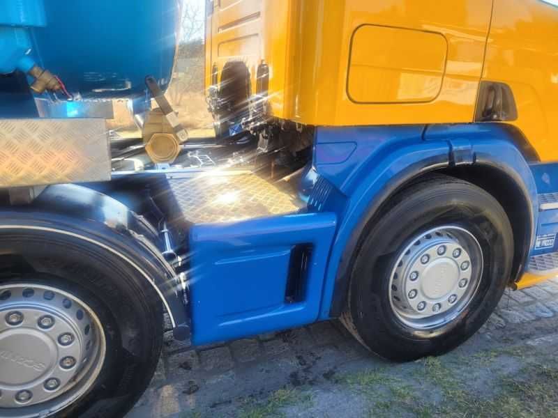 Scania P400 asenizacyjny,Beczka,szambiarka,4 osie