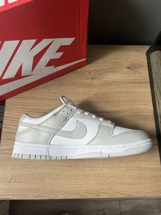 Nike Dunk Low biale szare nowe + pudelko