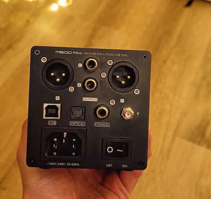 SMSL M500 MK2 – DAC / AMP | komplet | Hi-Res