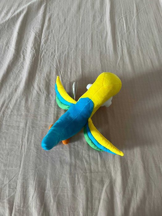 Peluche papagaio Hey Clay, novo com etiqueta