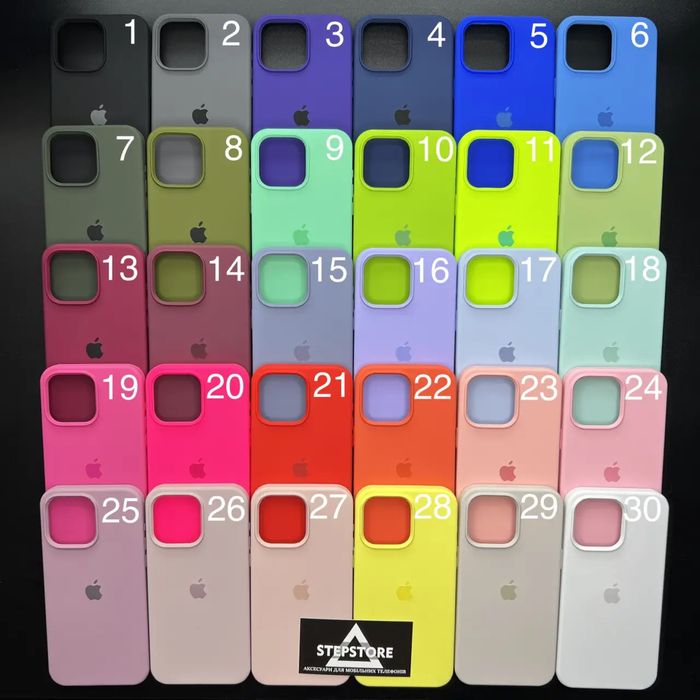 Чохли на iPhone (усі моделі від 7 до 16 Pro Max) — великий вибір
