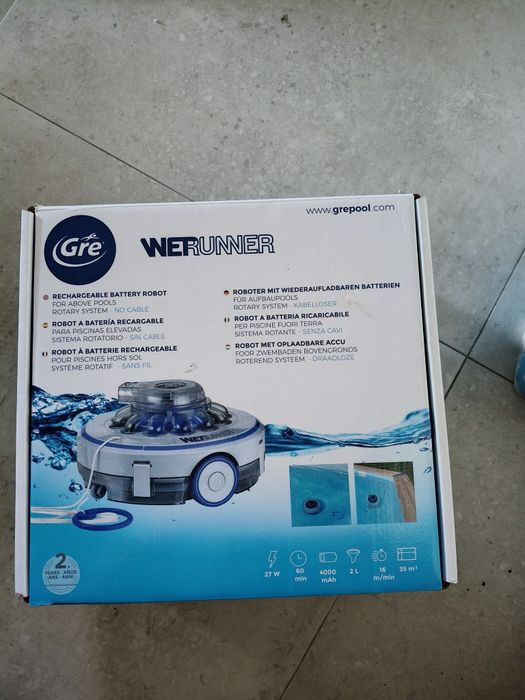 Aspirador piscina  com garantia