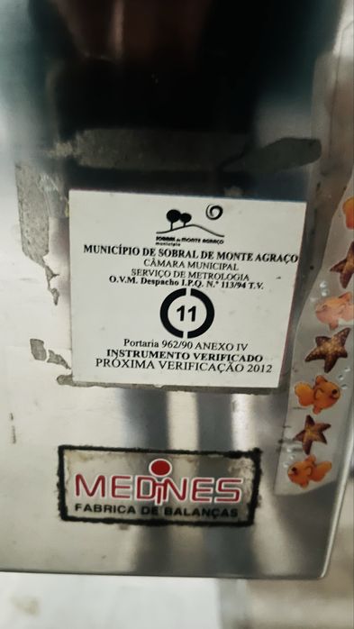 Balança industrial Medines