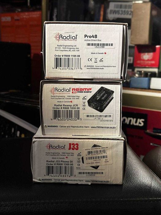 DI-бокси Radial Engineering J33 pro48 jcr reamper