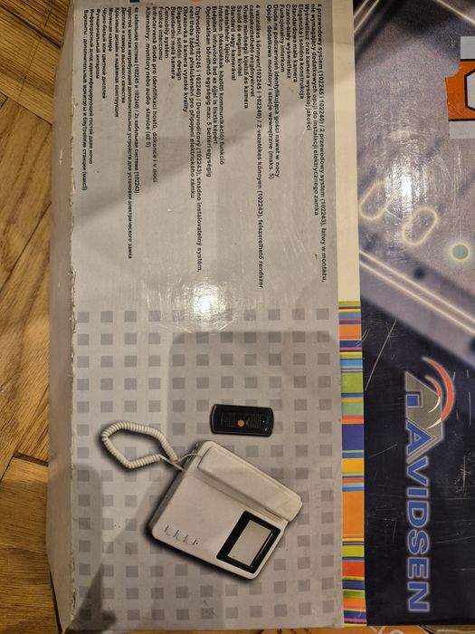 Videodomofon Avidsen nieużywany