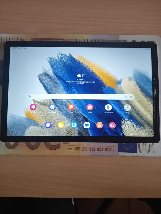 Планшет самсунг Tab A8 x200 silver 3/32gb android 14