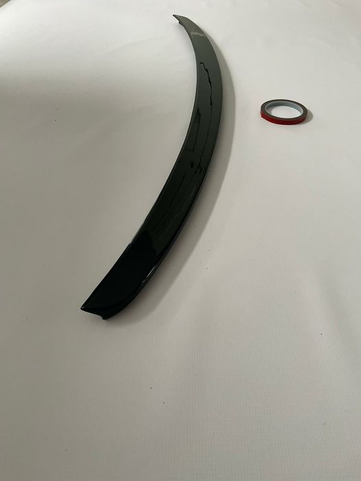 Lotka dokładka spoiler Audi A4 B8 2007/2016 S-Look czarny połysk