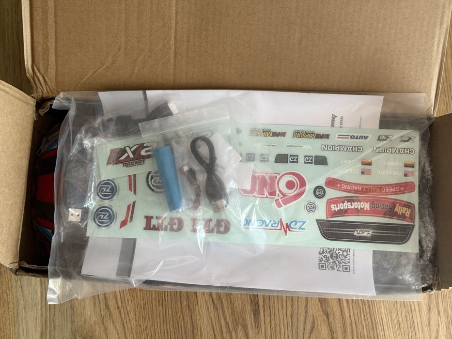 Model RC ZD Racing RX12 VW Polo 1:12