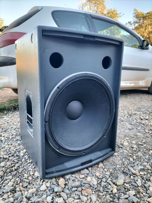 2 colunas grave 18 polegadas ecler