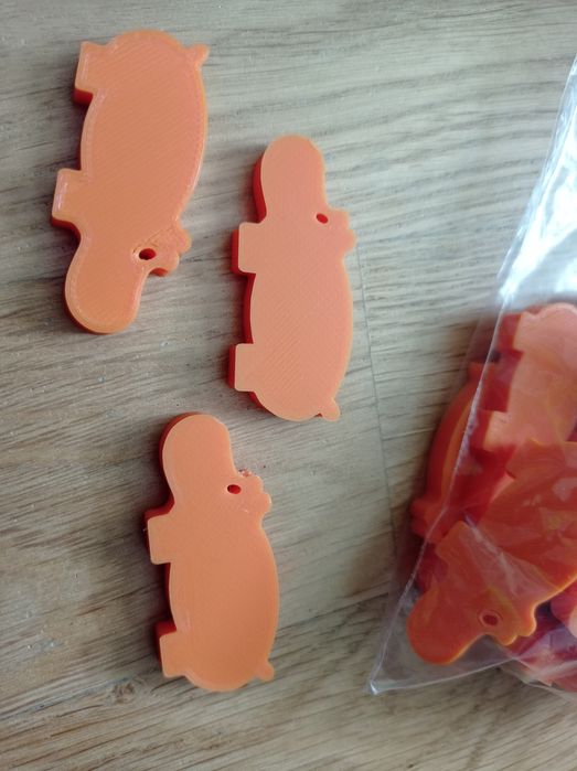 Figurki dzielny pacjent hipopotam druk 3d