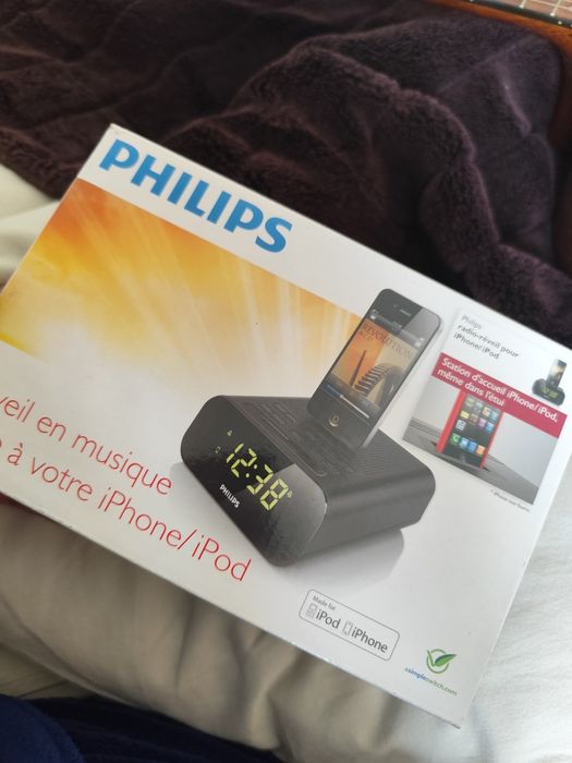 Despertador rádio da Philips