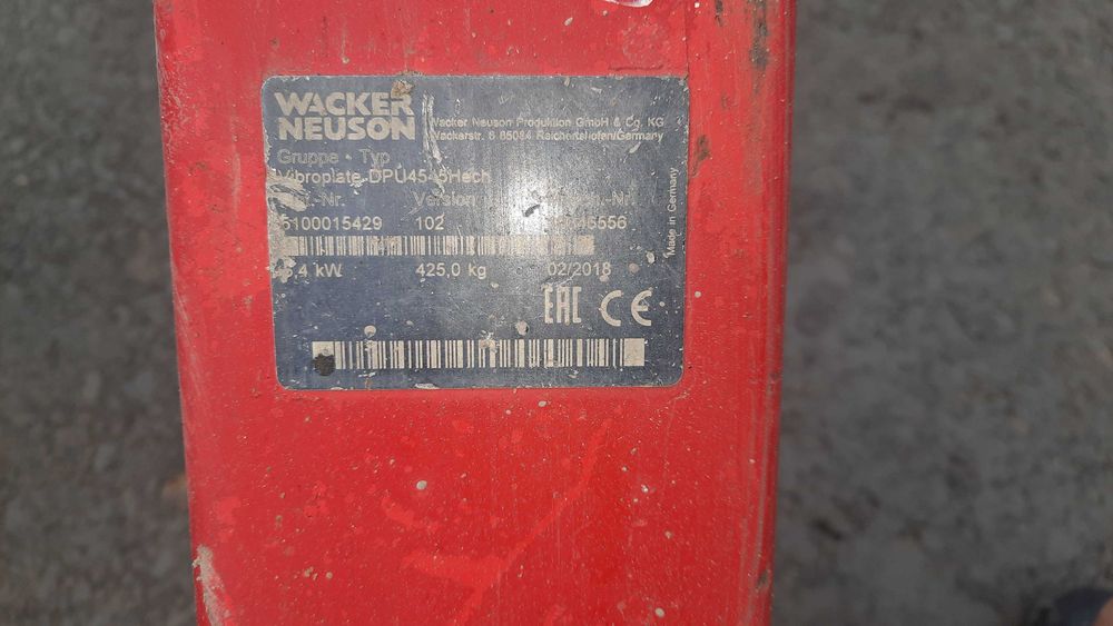 Zagęszczarka Gruntu, Ubijarka Wacker Neuson 420 kg