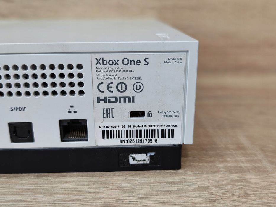 Konsola microsoft xbox one s 500gb