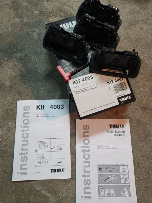 Vendo THULE Kit 4003 / 184003, em estado de NOVO