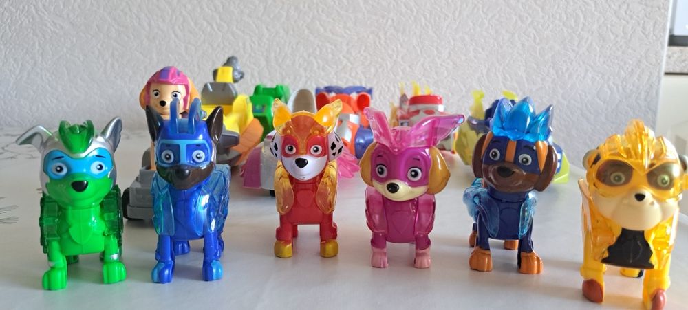 Игровой набор Щенячий патруль с машинками 6 героев