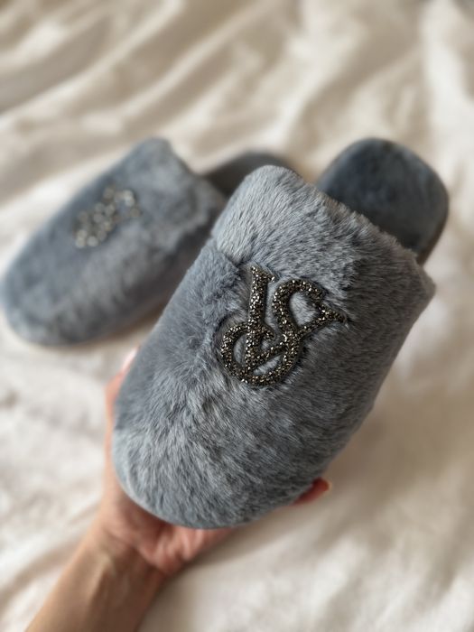 Тапочки Victoria’s Secret жіночі капці хутрові женские тапочки