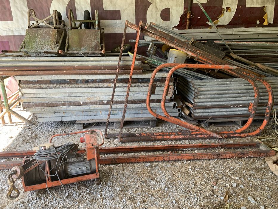 Guincho de carrinho de correr