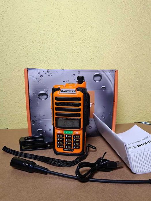 Walkie-Talkie Baofeng UV-68 Pro Max V2 10W IP68 (Novo na Caixa)