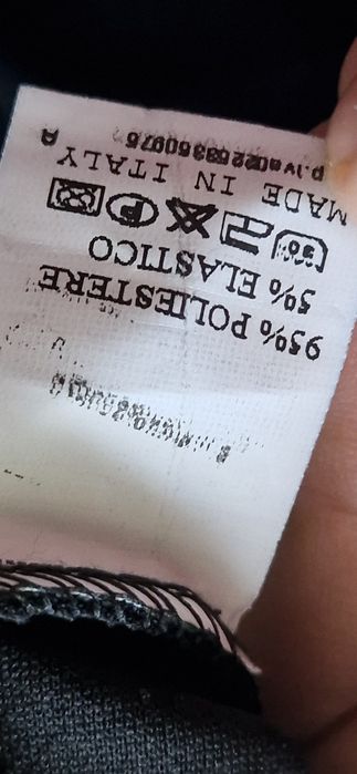 Czarno-zielona sukienka na codzień, sukienka midi, nowa z metką