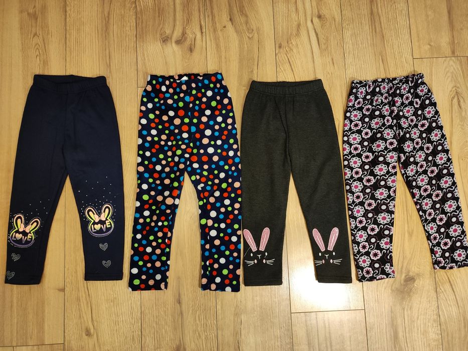 Ocieplane getry rozmiar 104/110