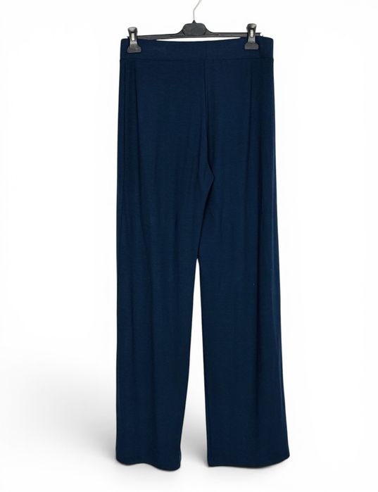 Spodnie Wide Leg Granatowe L