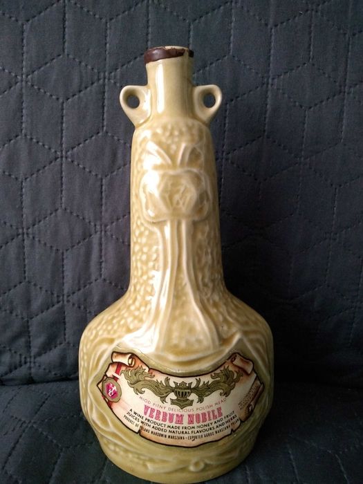 Butelka Karafka PRL Miód pitny