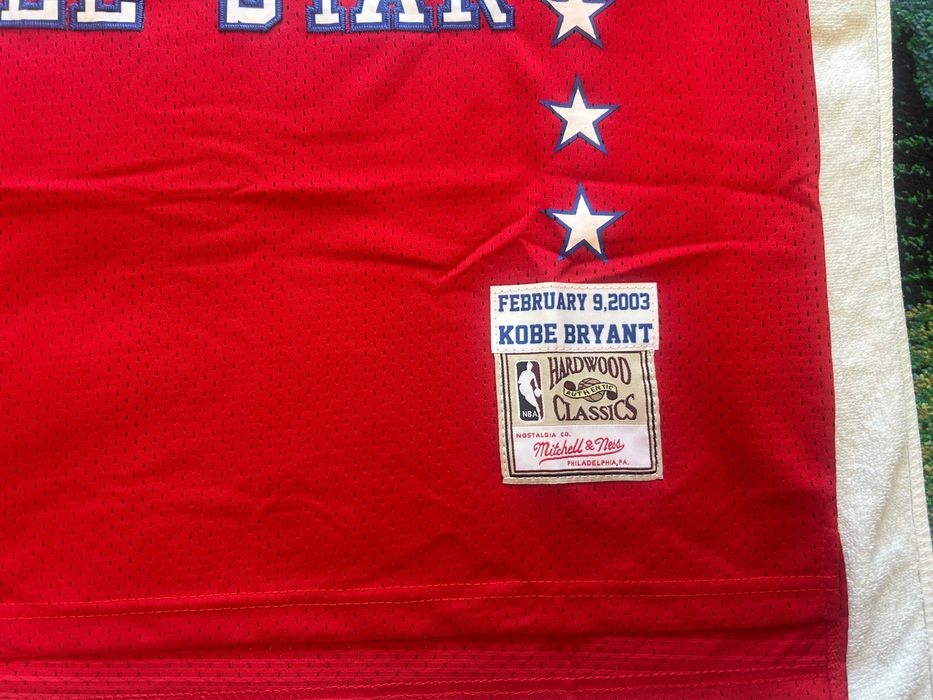 NBA ALL - STAR 2003 Kobe Bryant 8 Lakers Mitchell & Ness koszulka