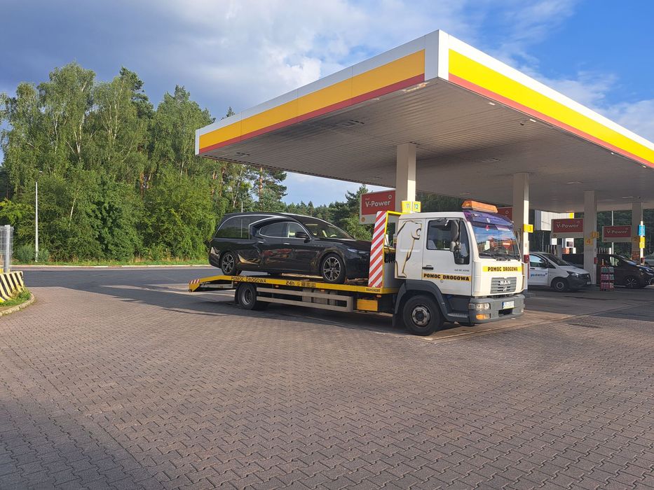 Pomoc Drogowa 24/7  Osobowe Bus Koparki Do 7 TON! Transport Laweta Hol