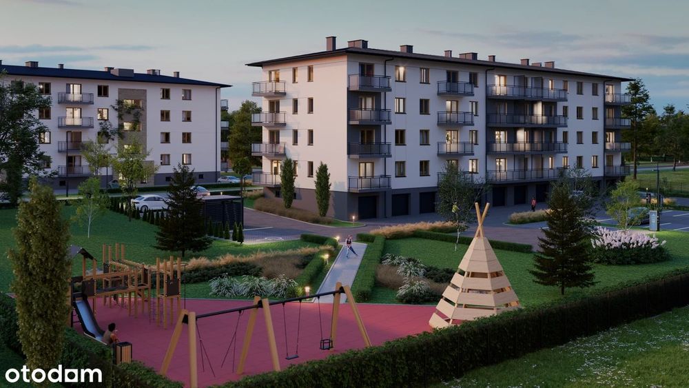 2-pokojowe mieszkanie 45m2 + balkon