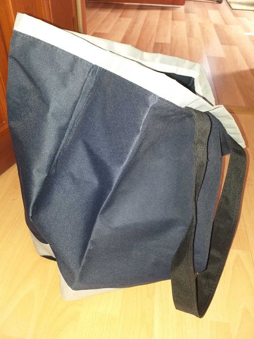 Torba na zakupy granatowoszara Centrix