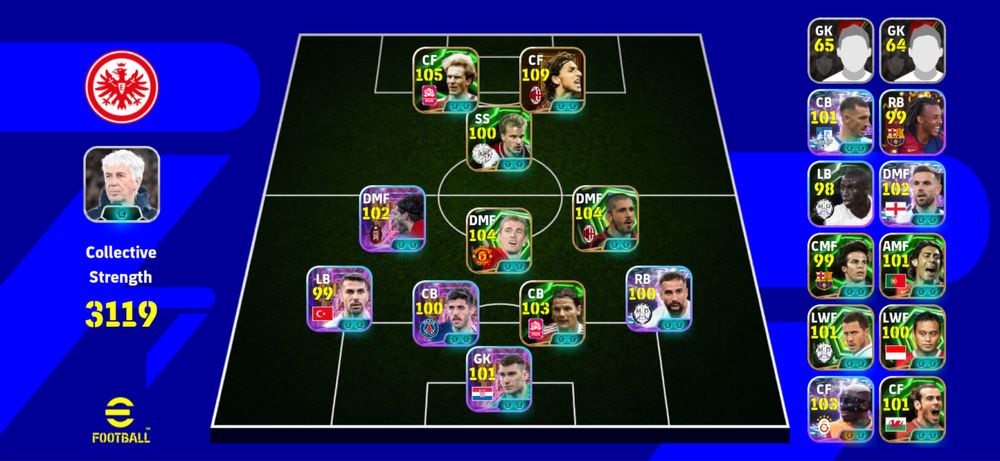 Аккаунт eFootball Mobile