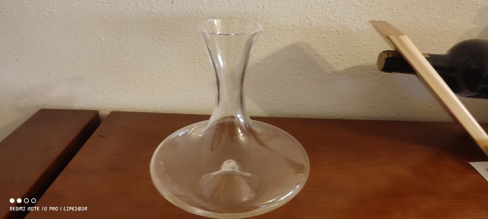 Decanter de vidro