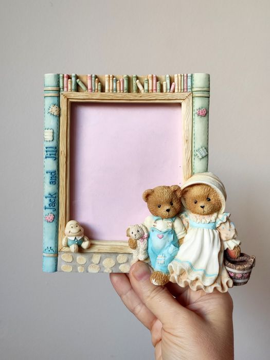 Vintage!1994 Kolekcjonerska ramka na zdjęcia Cherished Teddies.