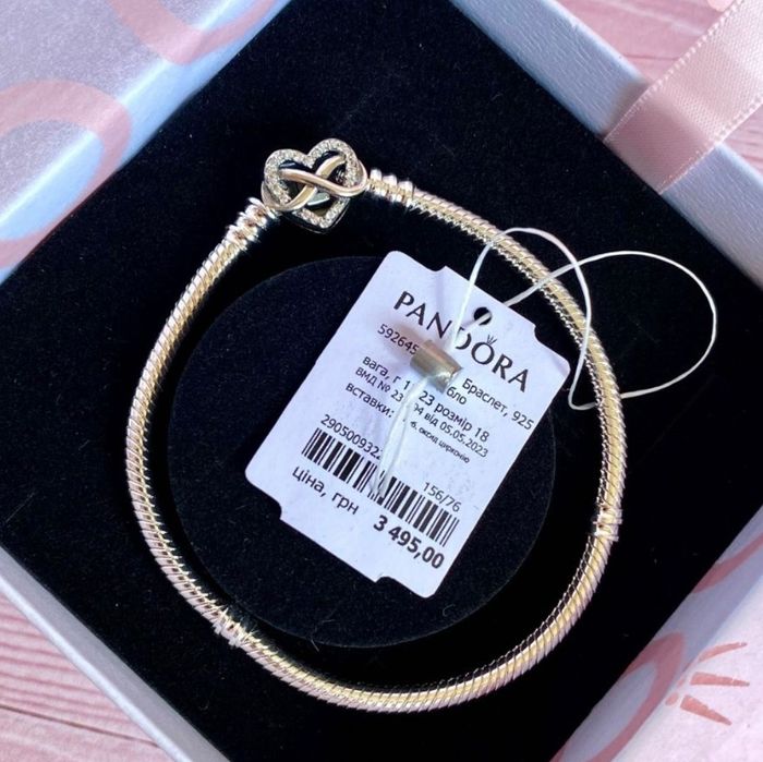Браслет пандора срібло pandora новий оригінал