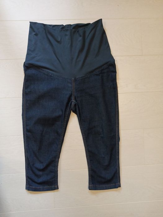 Бриджи штаны джинсы для беременных большой размер