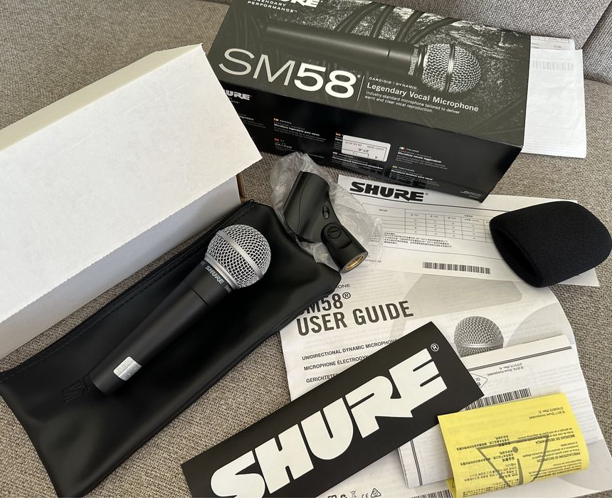 Микрофон Shure SM58 LCE