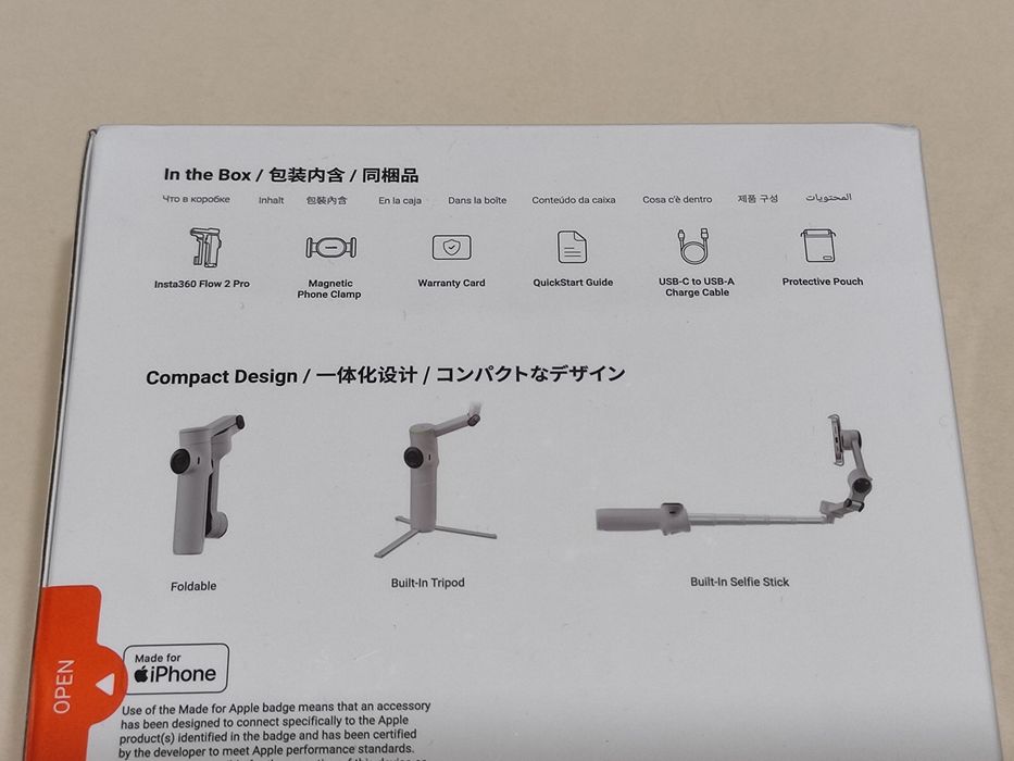 Insta360 flow 2 pro стабілізатор для Айфон телефону Андроїд інста