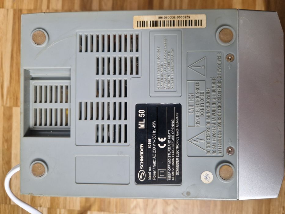 Музичний центр Schneider ML 50 CD/радіо/AUX
