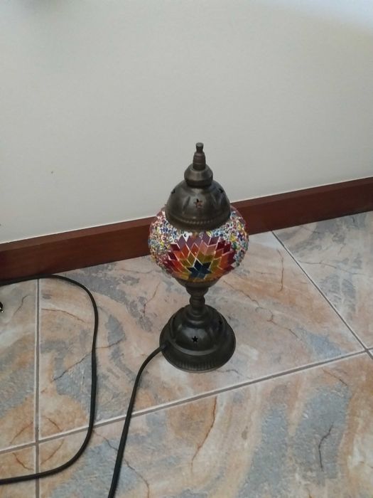 2 candeeiros novos estilo medieval